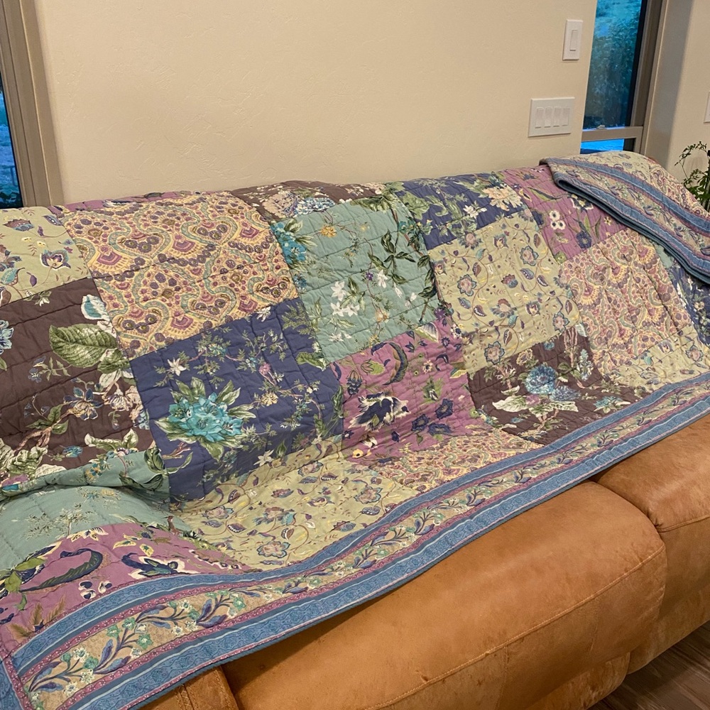 The Company Store king size comforter.